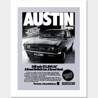 AUSTIN ALLEGRO - advert Posters and Art